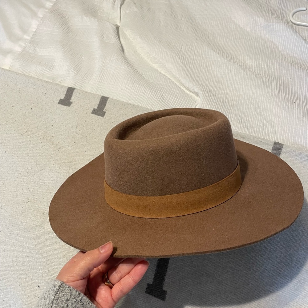 Lack of color hat